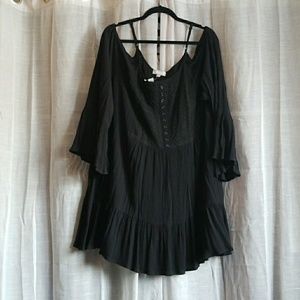 Lovesick- OffShoulder Bell Sleeve blouse Plus Size